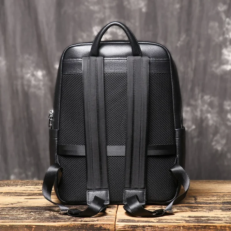 Sac à Dos Cuir Noir Homme