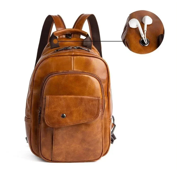 Petit Sac à Dos Homme Cuir