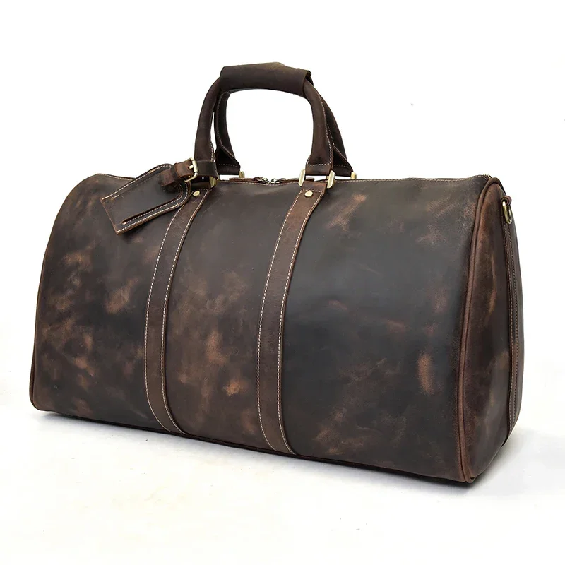Sac en Cuir de Voyage pour Homme