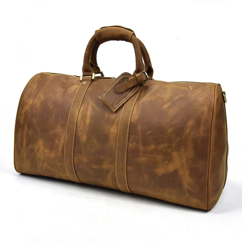 Sac en Cuir de Voyage pour Homme
