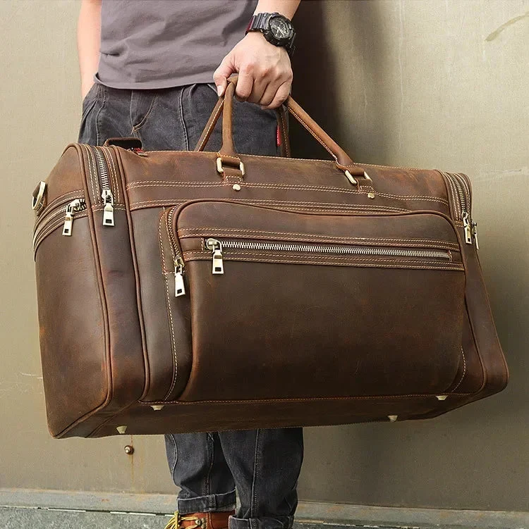 Sac de Voyage Homme Cuir Rectangulaire