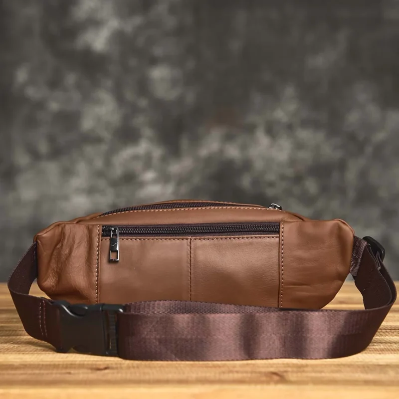 Sac banane brun pour homme - Gus