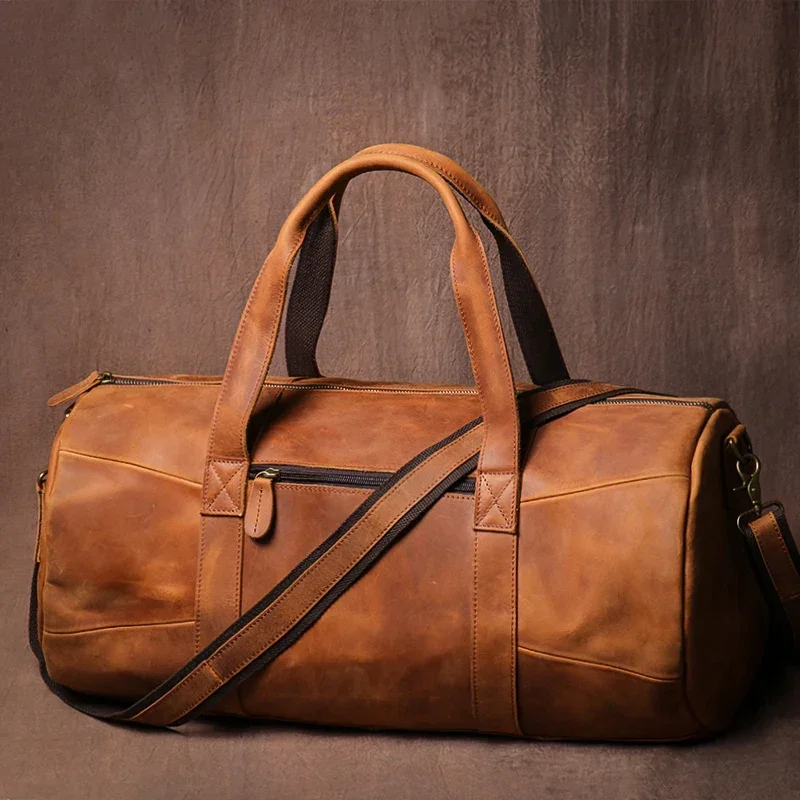 Sac Cuir de Voyage Homme