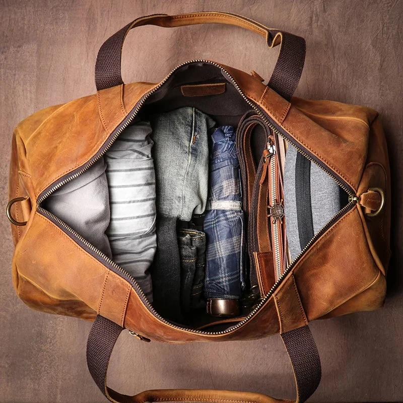 Sac Cuir de Voyage Homme
