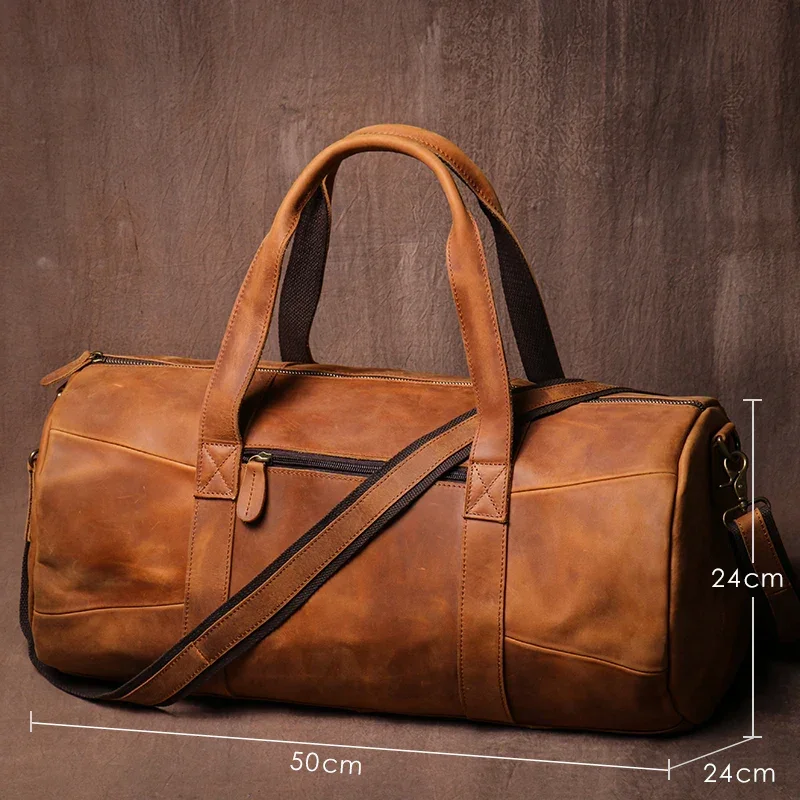 Sac Cuir de Voyage Homme