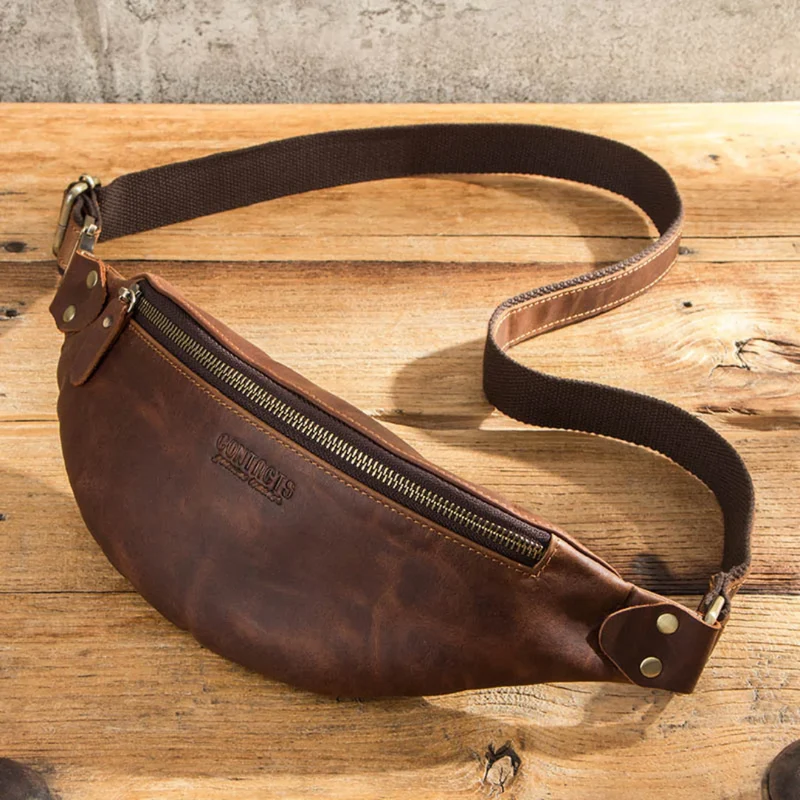 Sac banane homme luxe - Contact's