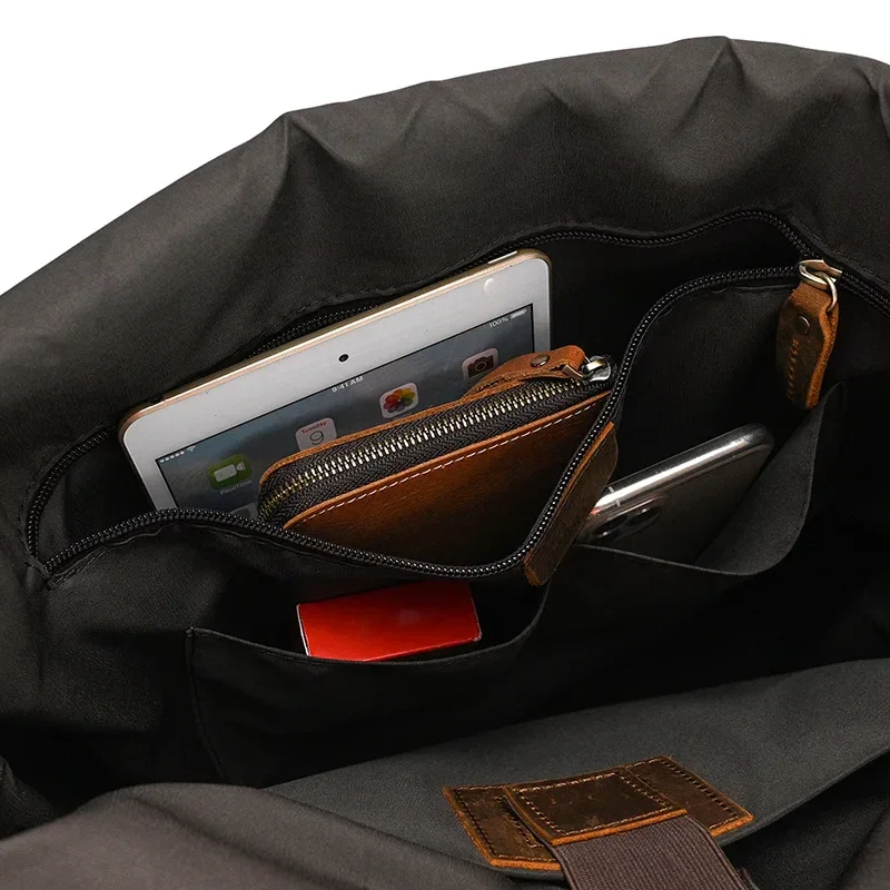 Sac à Dos en Cuir pour Homme Vintage