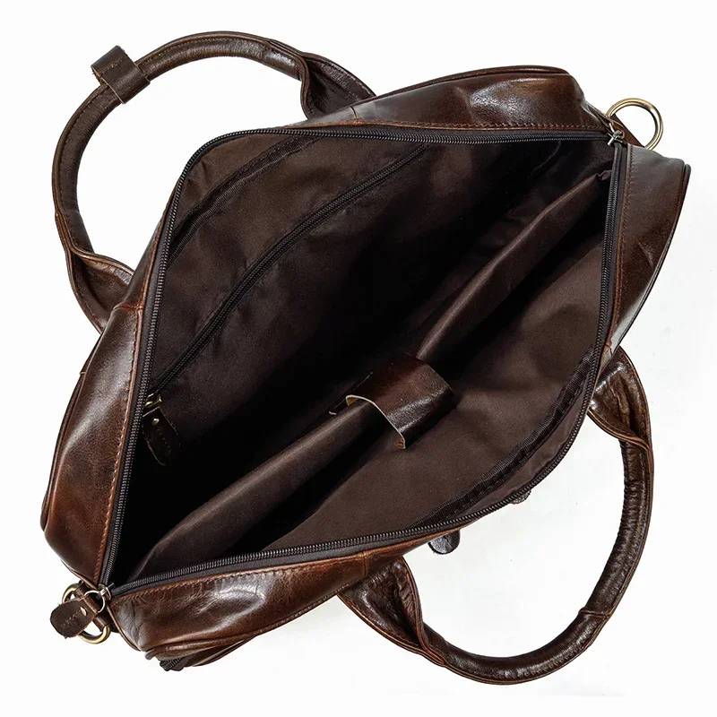 Sacoche Ordinateur en Cuir pour Homme