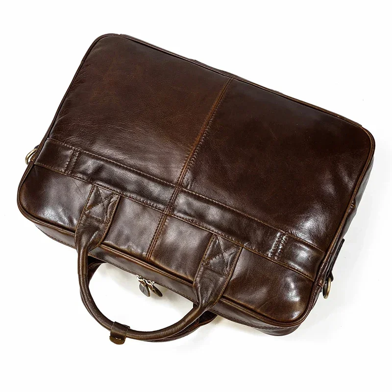 Sacoche Ordinateur en Cuir pour Homme