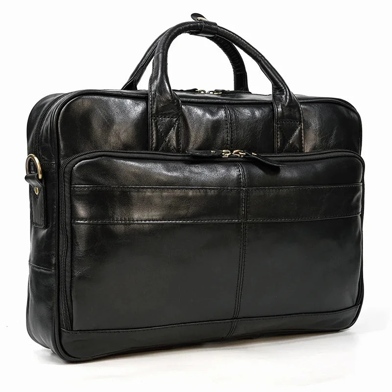 Sacoche Ordinateur en Cuir pour Homme