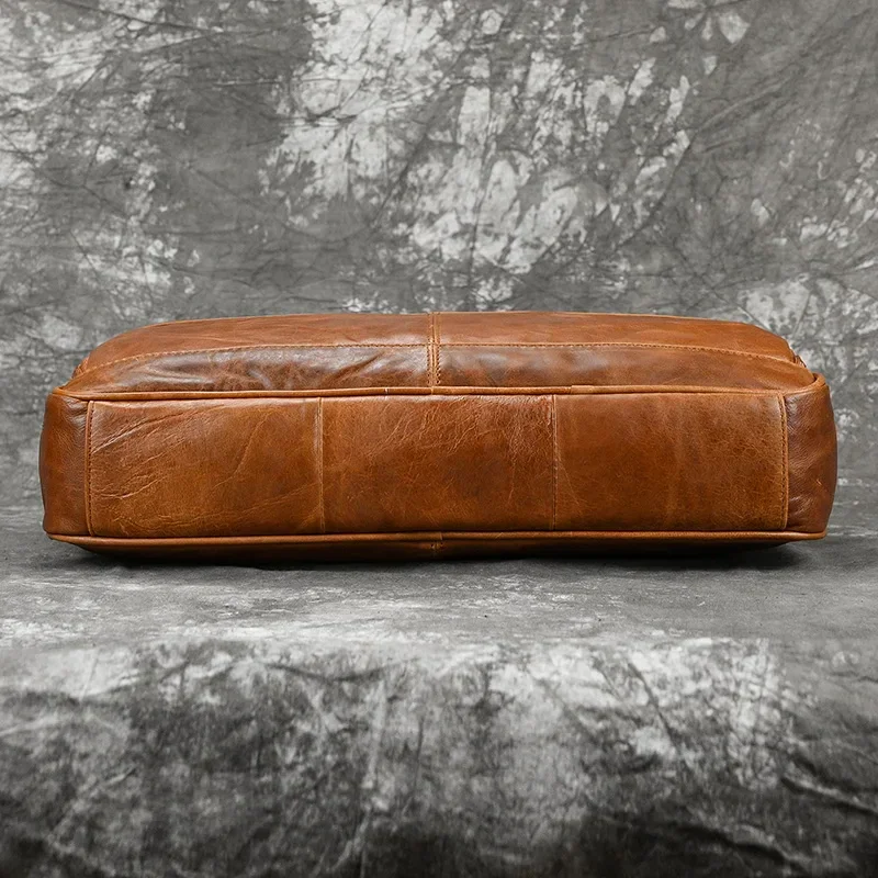 Sacoche Ordinateur en Cuir pour Homme