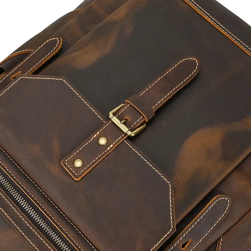 Sac à Dos Homme Cuir Marron