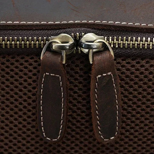 Sac à Dos Cuir Marron Homme