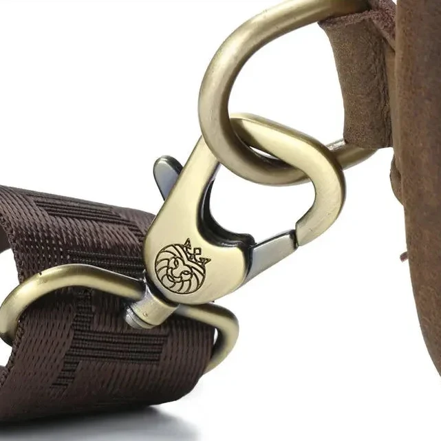 Sacoche Poitrine Cuir Homme Bandoulière