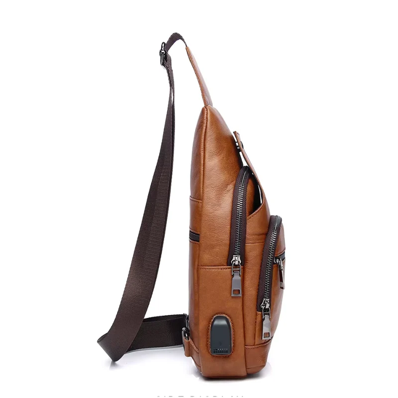 Sacoche Cuir Homme Bandoulière