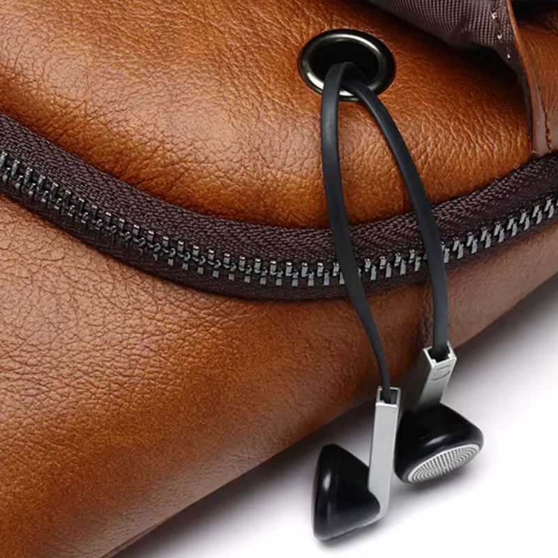 Sacoche Cuir Homme Bandoulière