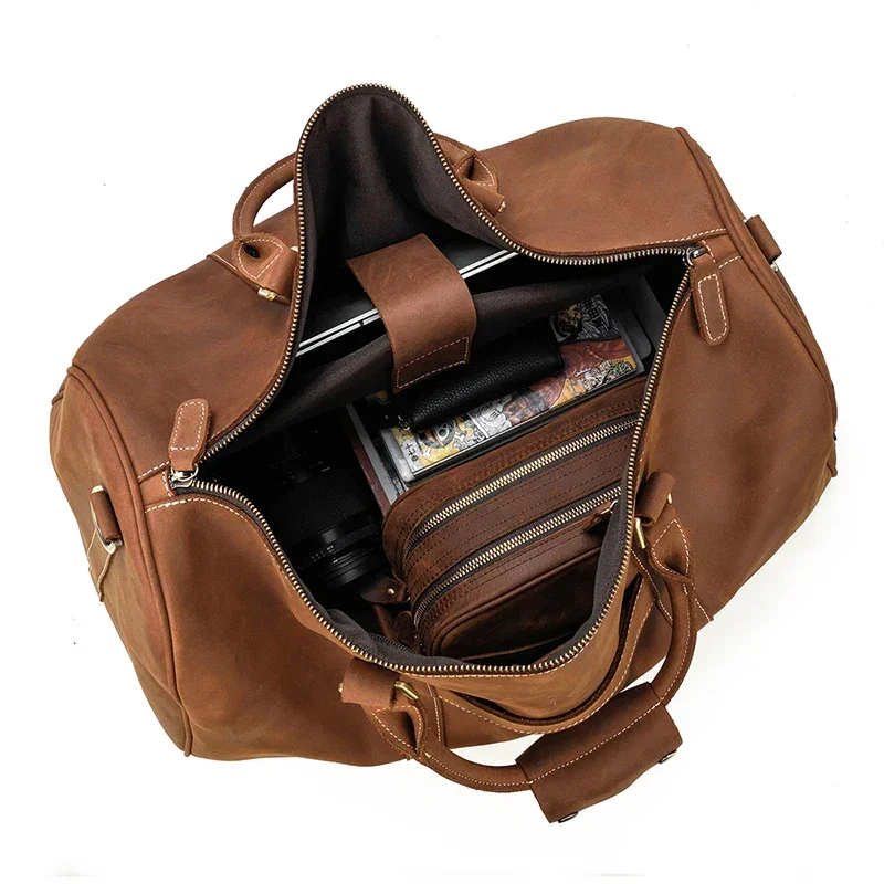 Sac de Voyage en Cuir Homme