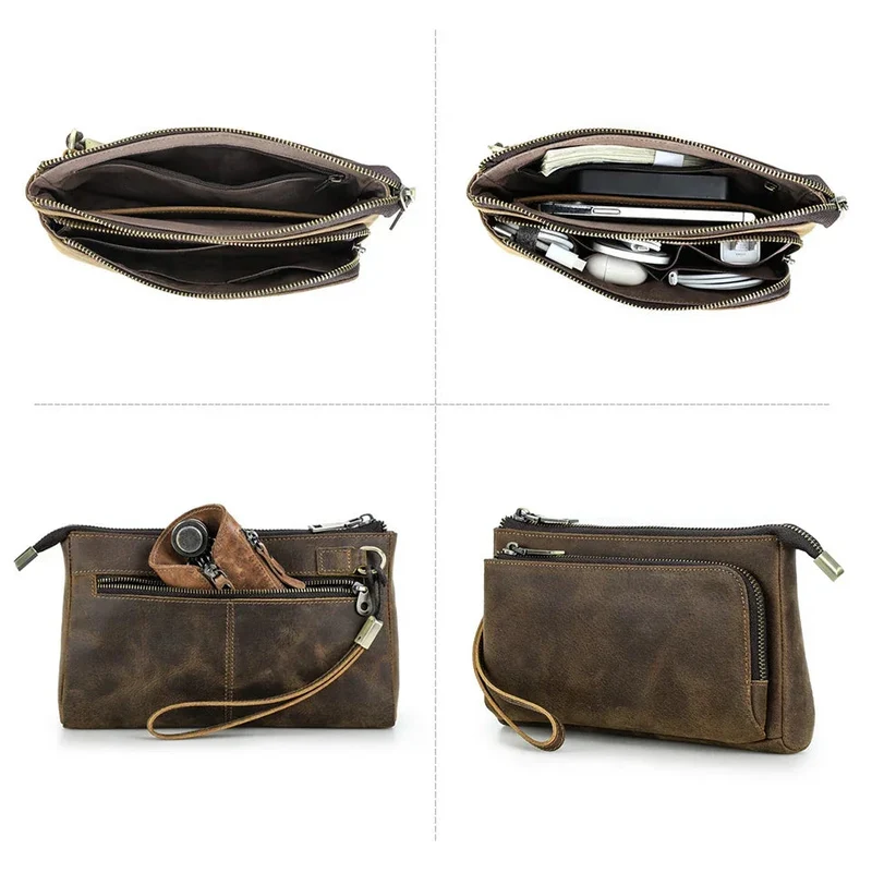 Pochette Cuir pour Homme