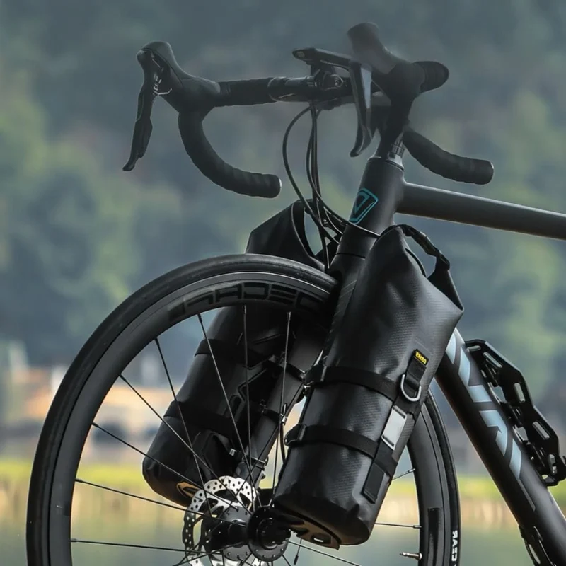 Sacoche de fourche imperméable, Bikepacking, Gravel | 5L