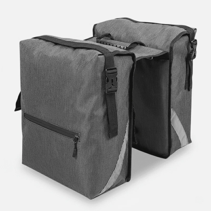 Sacoche double vélo Gravel & Cyclotourisme | Imperméable, 28L