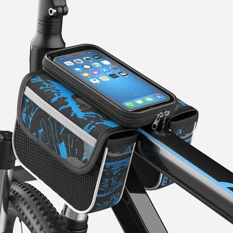 Sacoche de cadre vélo de route & gravel | Etancheité pour smartphone