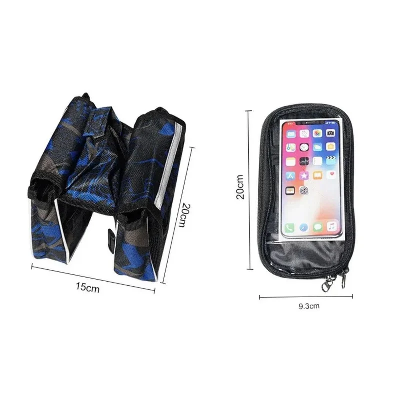 Sacoche de cadre vélo de route & gravel | Etancheité pour smartphone