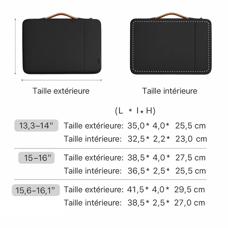 Pochette pour Ordinateur Portable