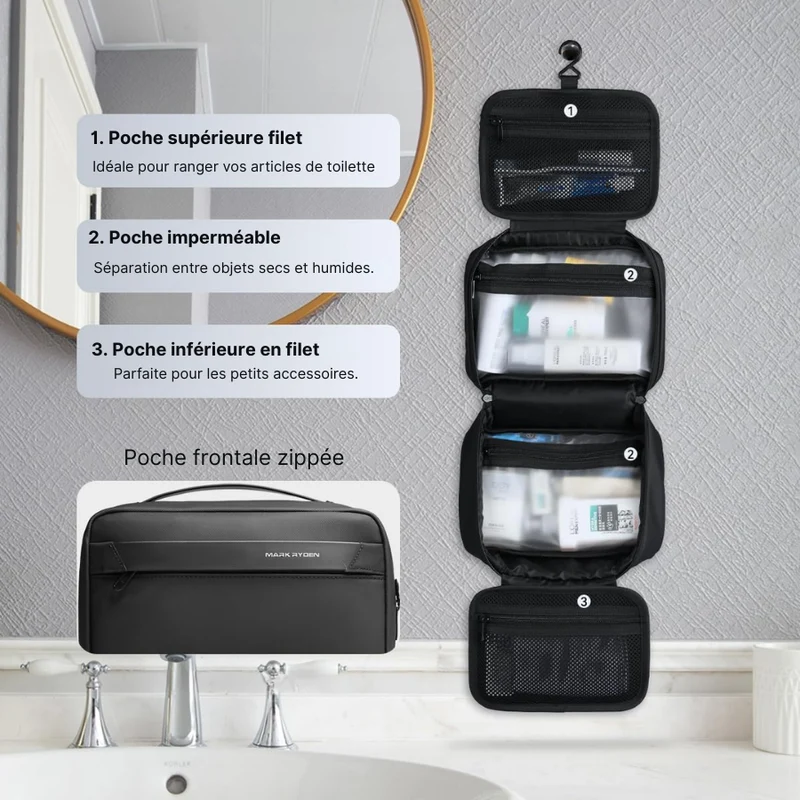 Trousse de Toilette Homme Luxe