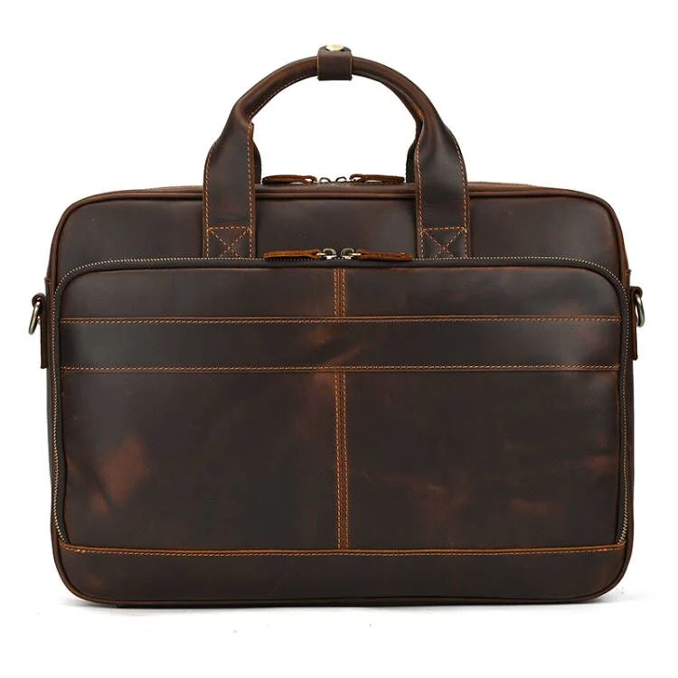 sacoche ordinateur cuir homme - Boston