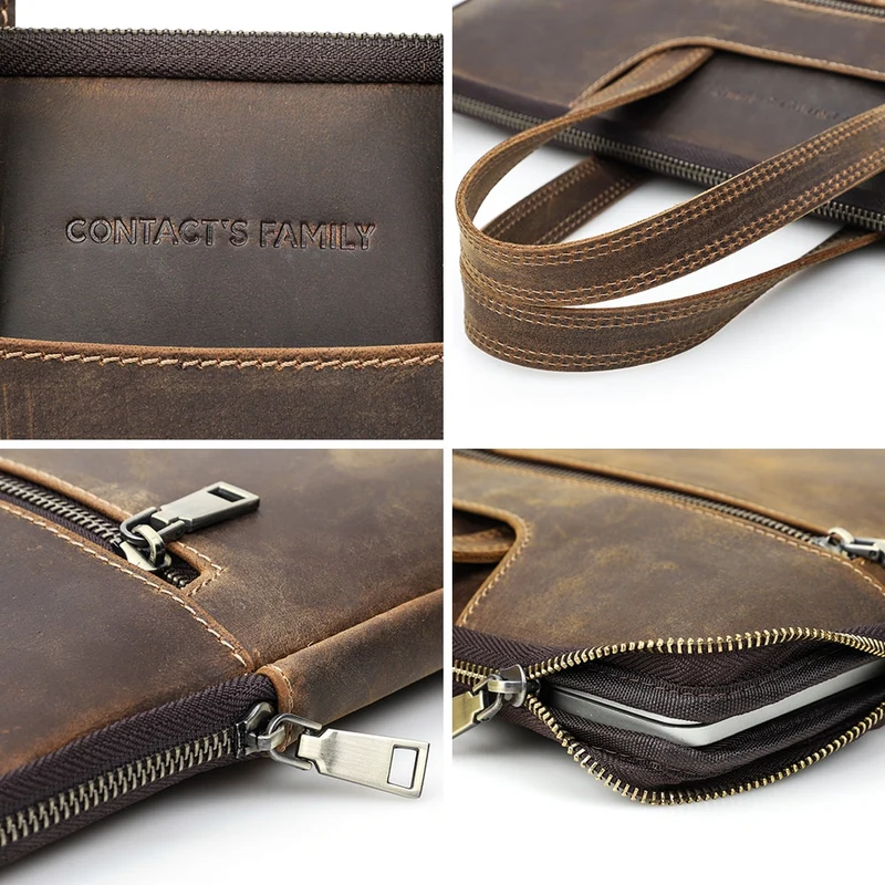 Sacoche Ordinateur Homme Cuir - Skiny