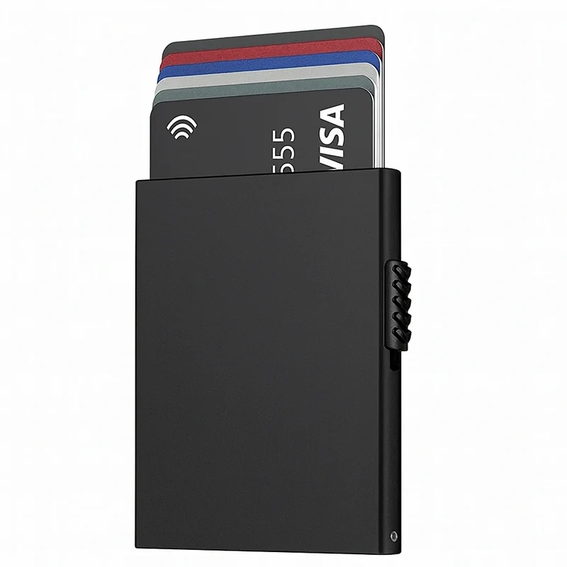 Porte-Cartes en Aluminium pour Homme