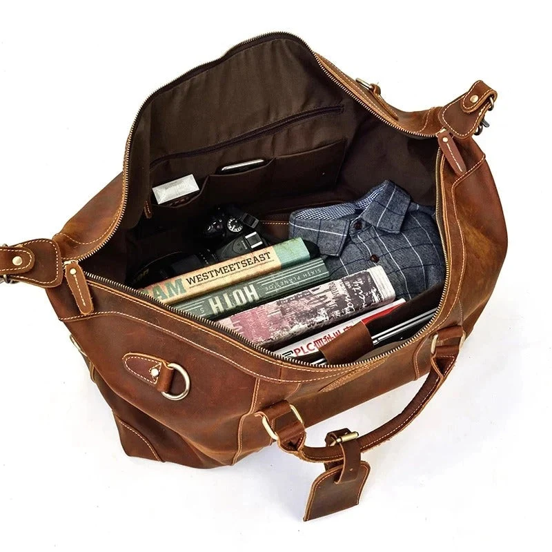 Sac de Voyage Homme Cuir
