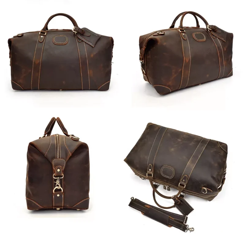 Sac de Voyage Homme Cuir