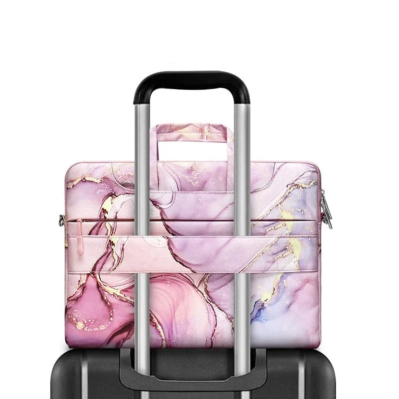 Sacoche Ordinateur Femme Luxe - Pinkie