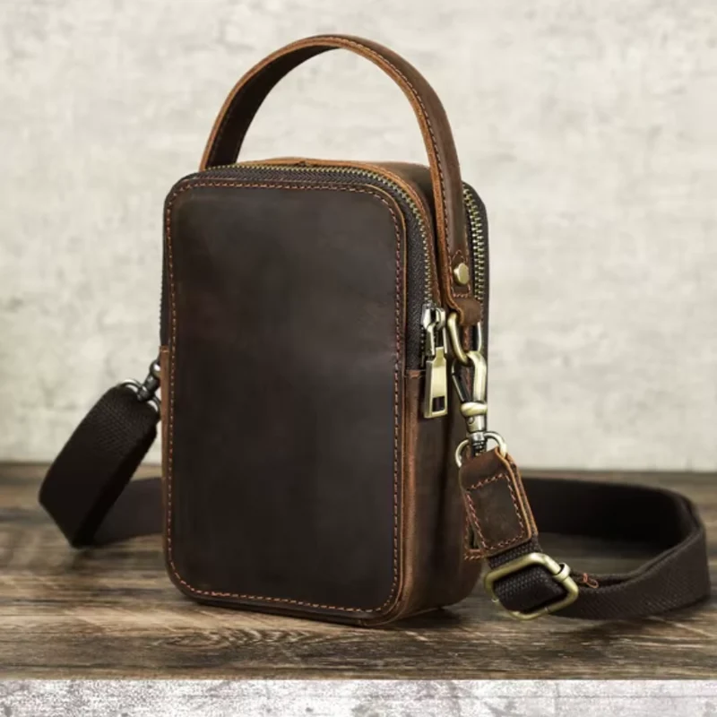 Petite Sacoche Bandoulière Homme