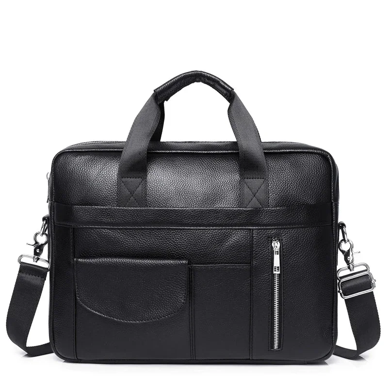 Sacoche Homme Cuir Noir