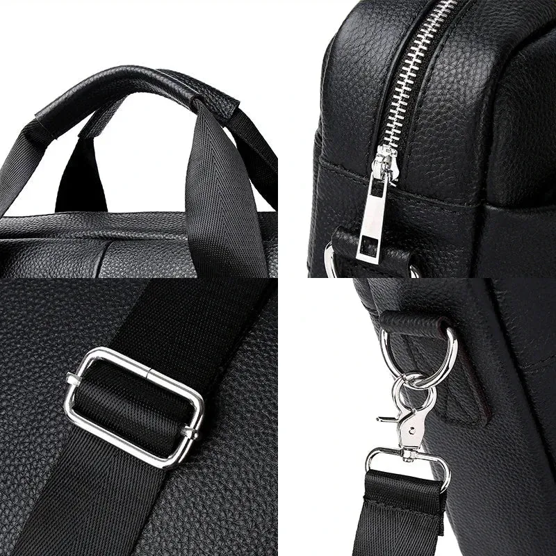 Sacoche Homme Cuir Noir