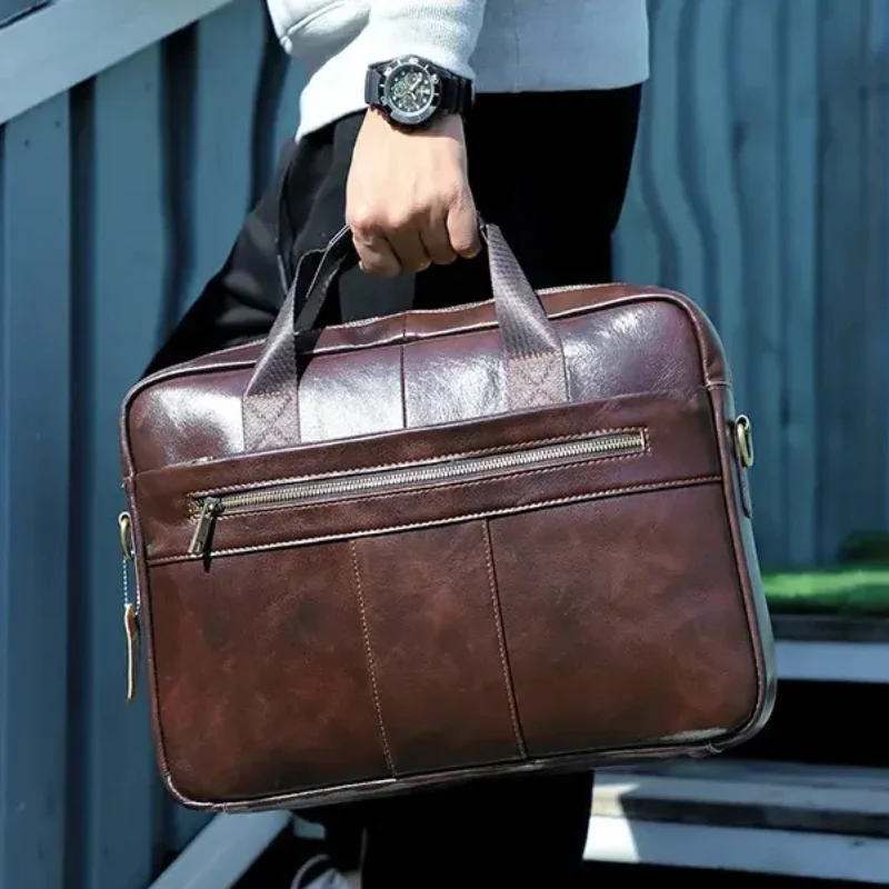 Sacoche Ordinateur Homme Cuir