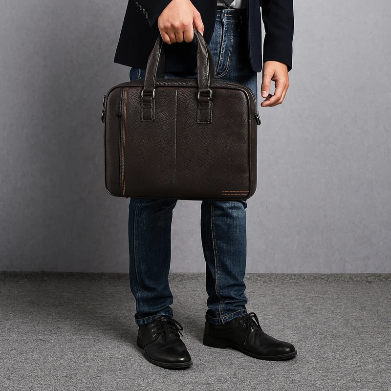 Sacoche Homme Cuir Ordinateur