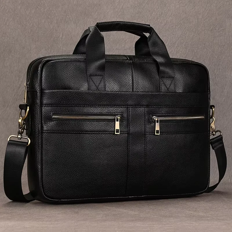 Sacoche Ordi Homme Cuir