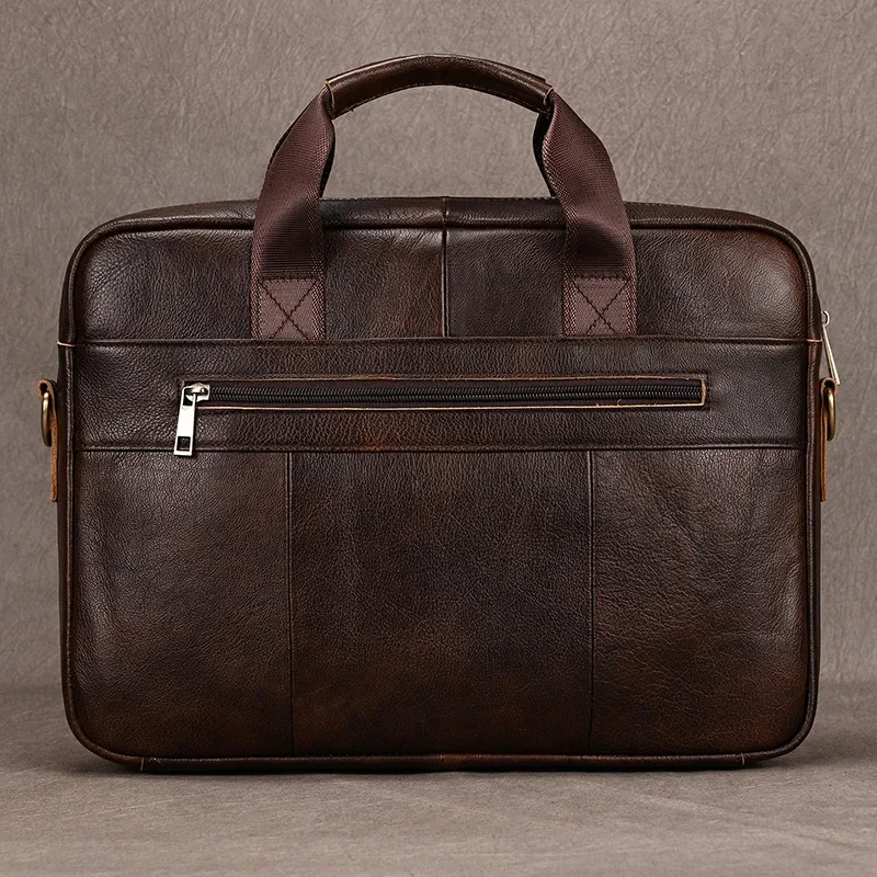 Sacoche Ordi Homme Cuir