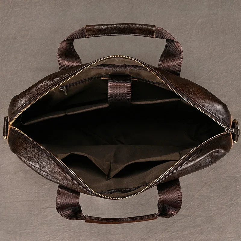Sacoche Ordi Homme Cuir