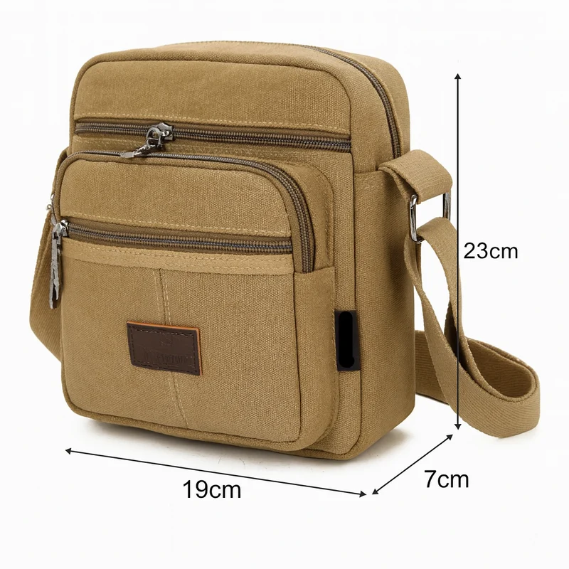 Sacoche pour Homme en Tissu