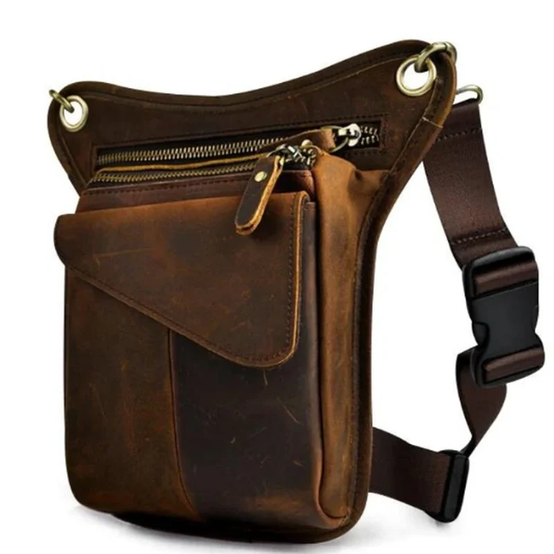 Sacoche de Jambe Cuir Homme