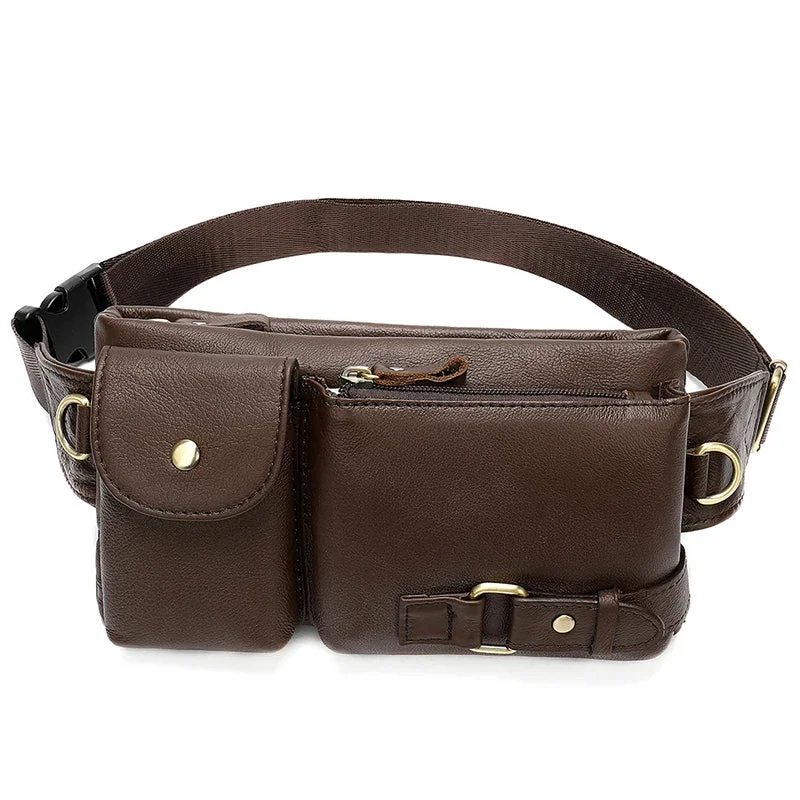 Sacoche Banane Cuir pour Homme