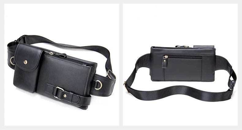 Sacoche Banane Cuir pour Homme