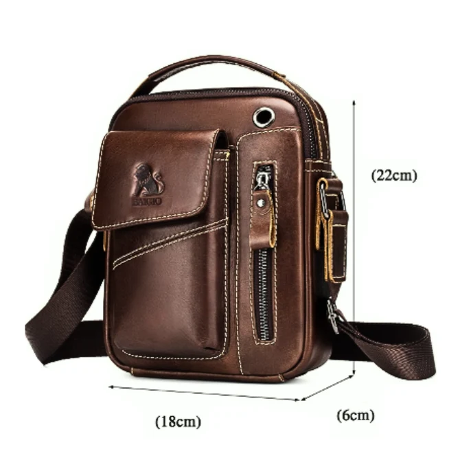 Sacoche Homme Bandoulière Cuir