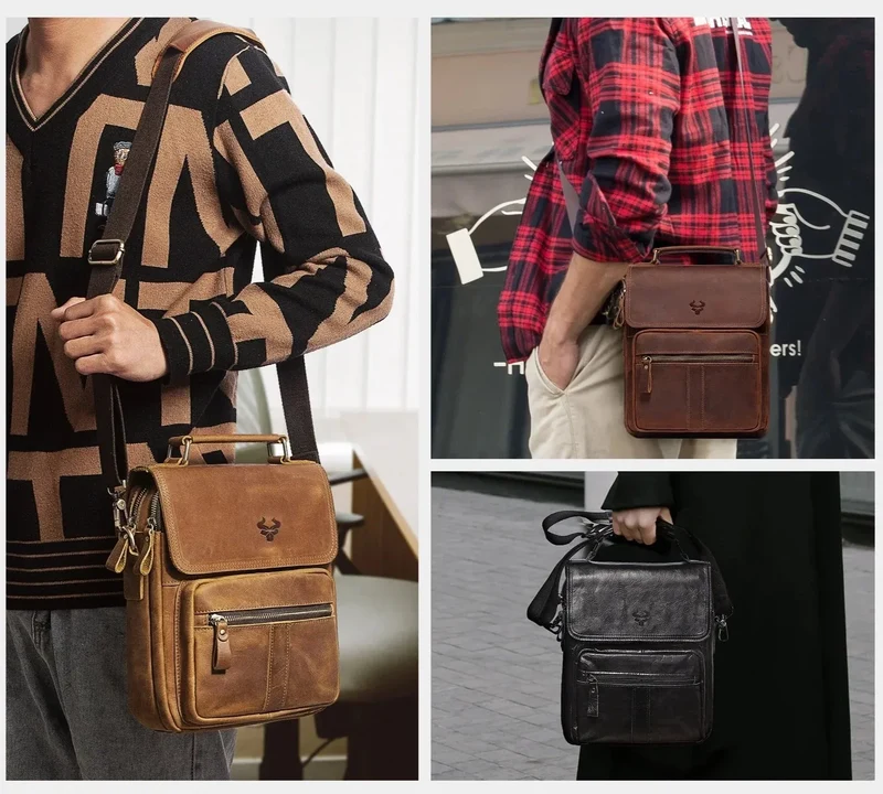 Sacoche Cuir pour Homme