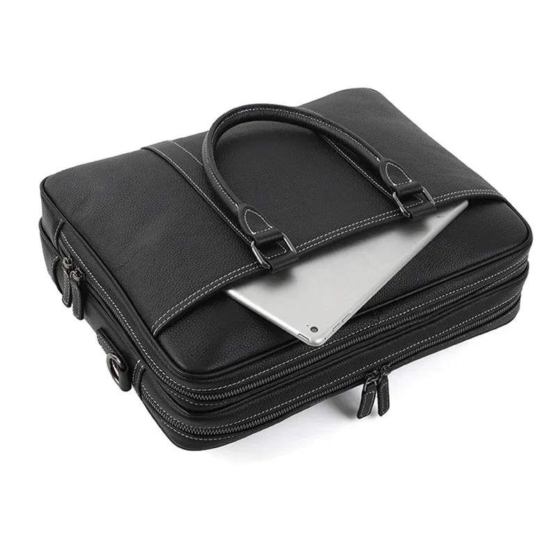 Sacoche Cuir Ordinateur Homme