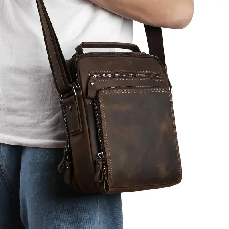 Sacoche Cuir Homme Vintage